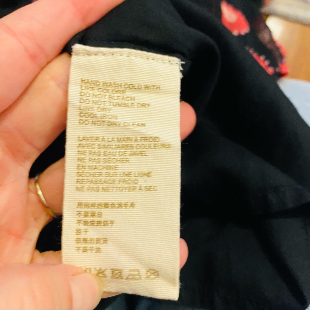 Let Me Be ANTHROPOLOGIE Babydoll Dress L Whimsygoth - Picture 11 of 13